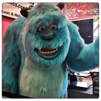 Life size Sully from Monsters Inc.