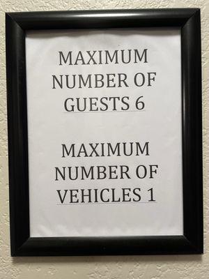 Entryway sign