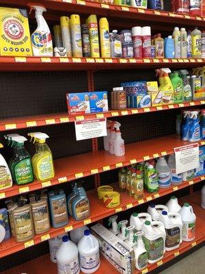 Cleaning products-some Lysol products are out