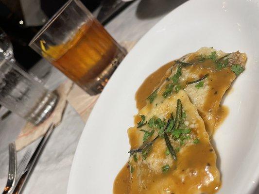 Brisket Ravioli- Solid starter!