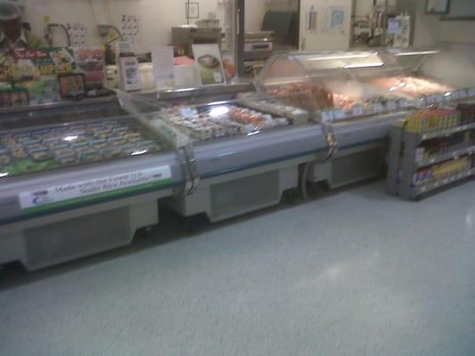 Seafood section at Publix Yum!