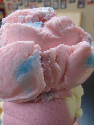 Two scoops, close-up.