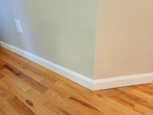 The initial baseboards