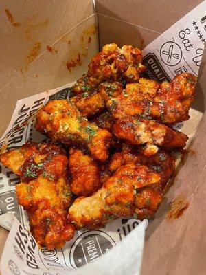 Spicy Korean chicken wings