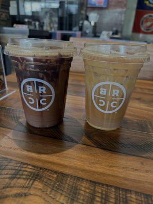 Iced Mocha & Iced Liberty Bell