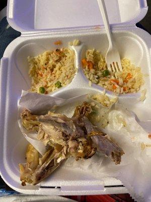 Los Churrasco guatemalteco 20 dollar plus plate and get rice and chicken bones!!!!! Bs!!!