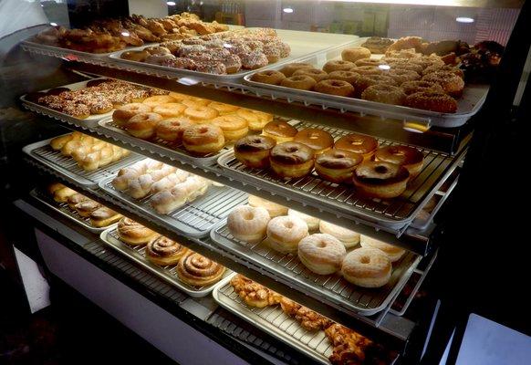 Look at all those yummy donuts.