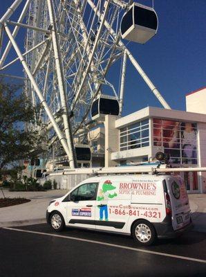 All New Plumbing At The Orlando Eye