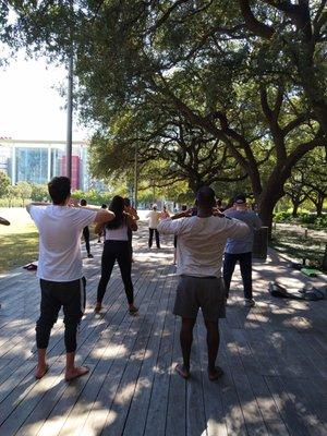 Free Tai Chi in the Park with Four Dragons Tai Chi every Saturday at 10:15am!