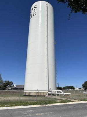 Water tank next door