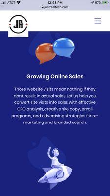 Growing your online sales