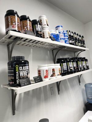 Supplements available for purchase