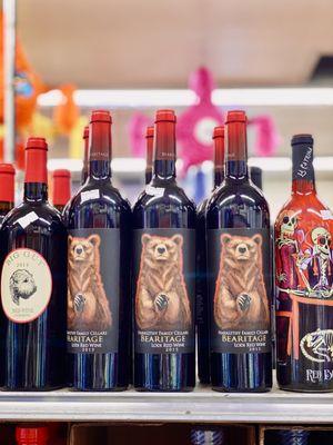 Heh.. bearitage. La Luna has its of wine and beers for sale!