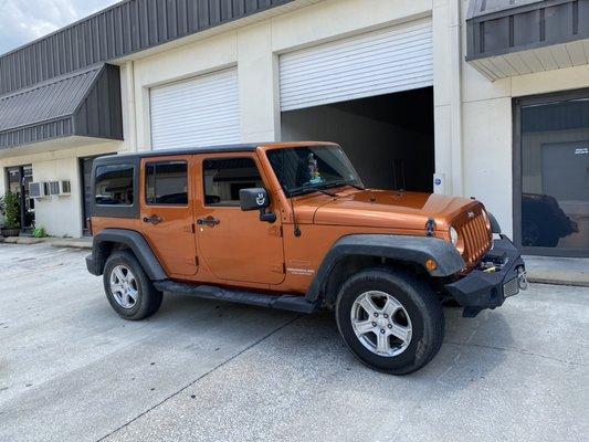 Jeep Ceramic Window Tint