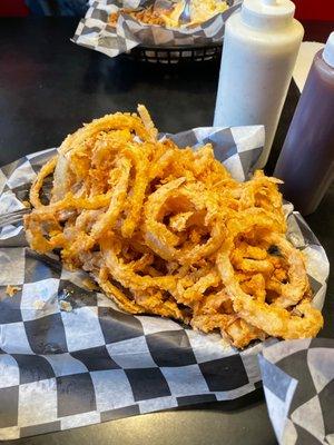 Onion straws