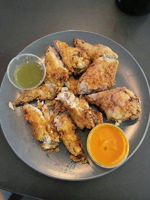 Takeout wings (cut up)