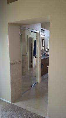 Frameless Wardrobe Mirror