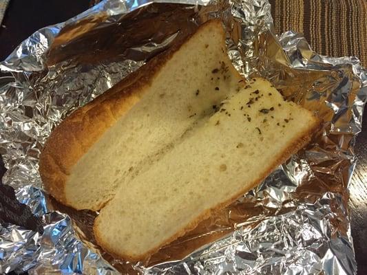 Garlic bread.... Seriously the worst!