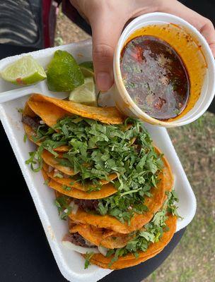 Birria tacos :D amazing.