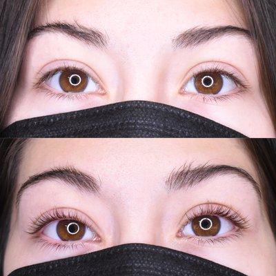 Lash lift by Elite Artist Esmeralda