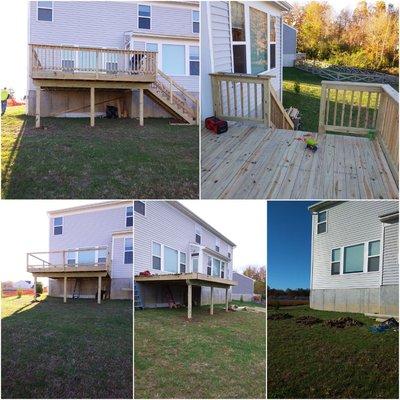 14x16 deck Amelia Ohio