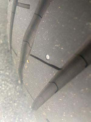 Nail in Tire