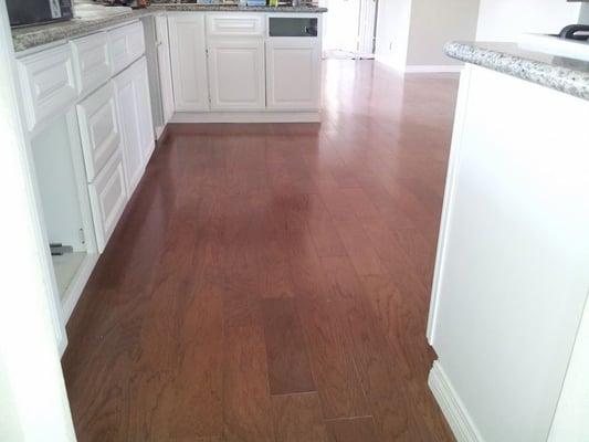 Installed Wood Floors