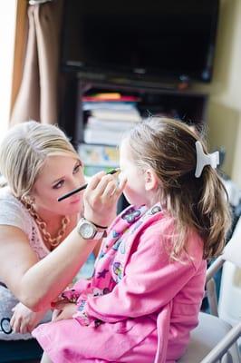 Kelley & the crew came to my house to do hair and makeup for my wedding (June 2014). I cannot say enough AWESOME things!!!!