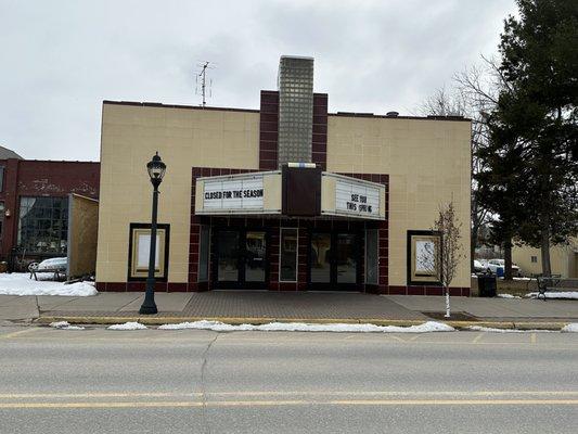 The Elk Rapids Cinema was closed for a few months in 2023 following the death of longtime proprietor Joe Yuchasz.