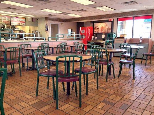 Counter and Spacious Dining Area