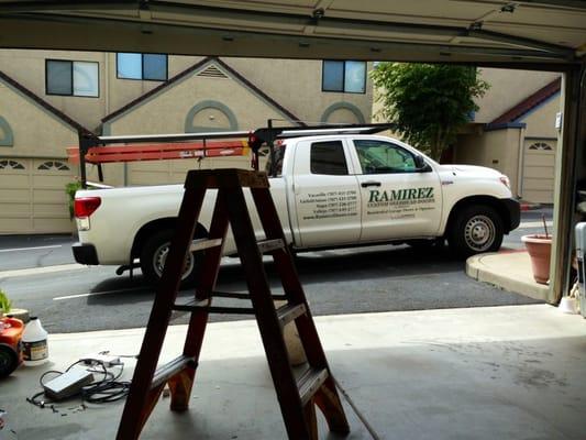 Dan Ramirez installed my garage door in September 2012-two years later:  Flawless operation!  Now, Dan is updating my opener!