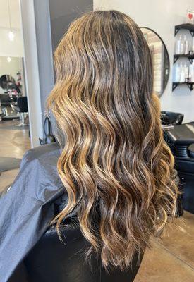 Balayage and Haircut