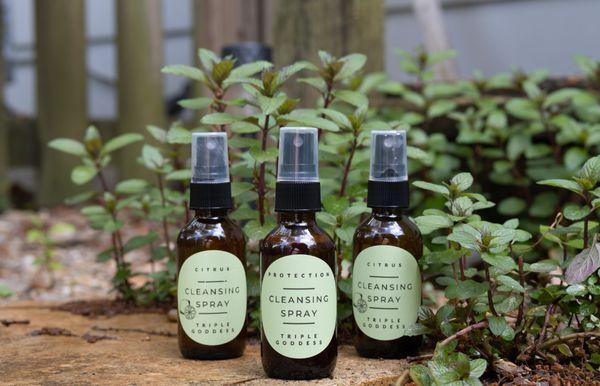 Cleansing and Protection Sprays Made With Full Moon Water