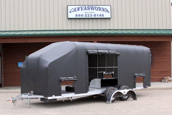 Custom SnoCap Trailer Enclosure