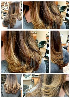 Color, Baliage, cut and style