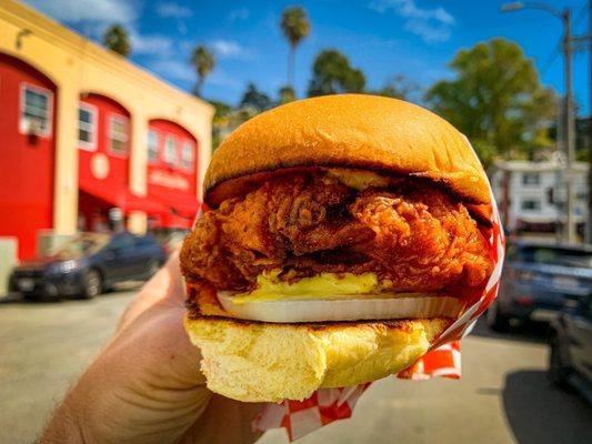 Nashville Hot Catfish sando!