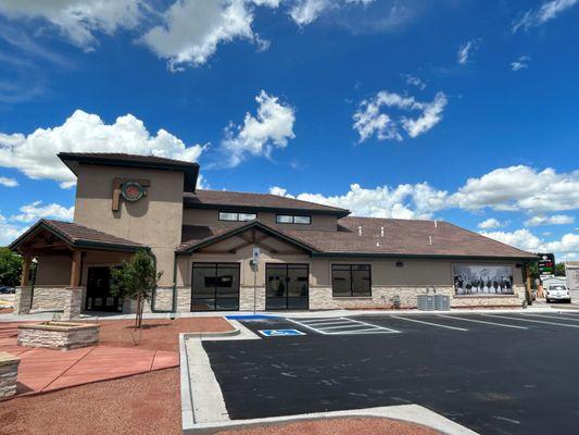 Exterior of new Rocky Ford bank building