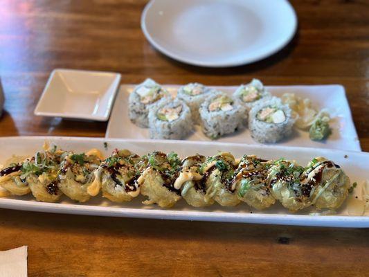 Crispy California Roll Philadelphia Roll