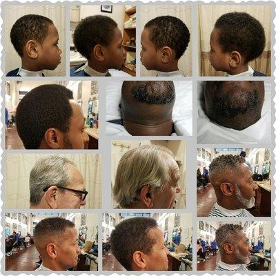 Hair cuts, shave, lines, men's grooming by Zuri D