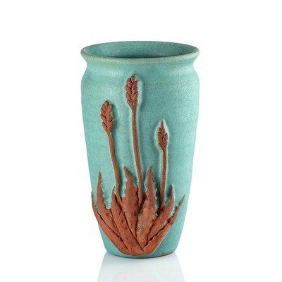 Blooming Aloe Relief Vase