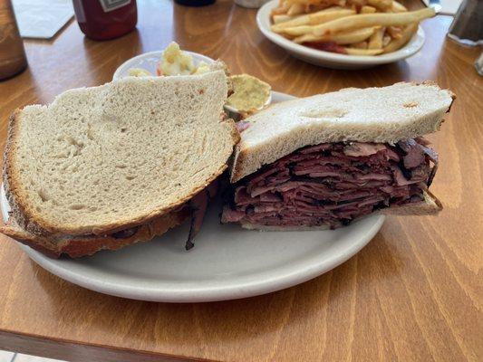 Pastrami sandwich