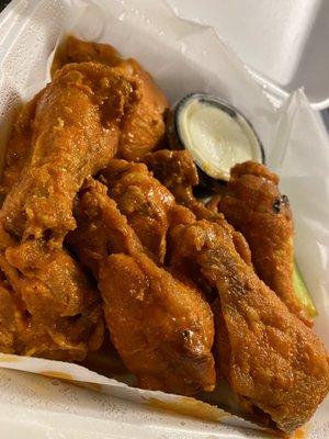 Buffalo wings.