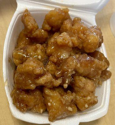 Orange chicken