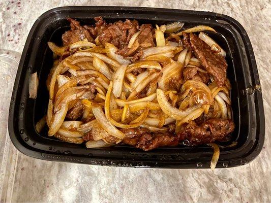 A17. Mongolian Beef Combo Special