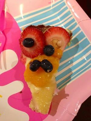 Fruit tart from the bakery...