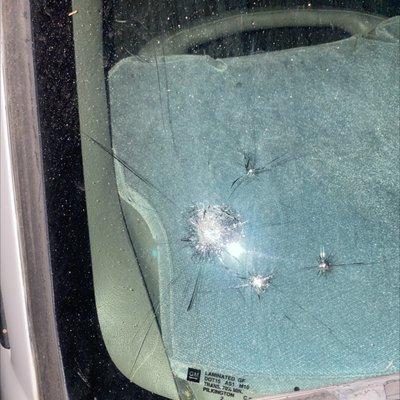 I got called a cracker and had rocks thrown threw my windshield