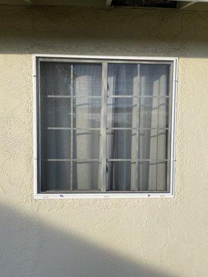 One of the windows.