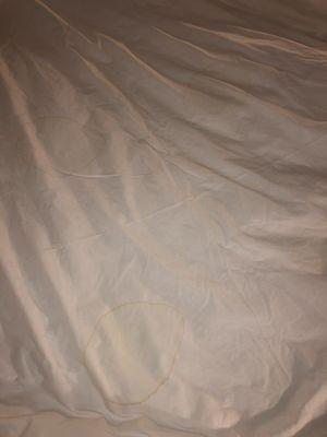 Urine stained bedding