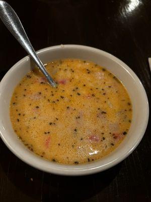 Ham and corn chowder