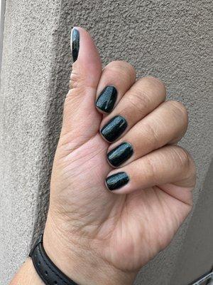 Gel manicure in "Iceland"